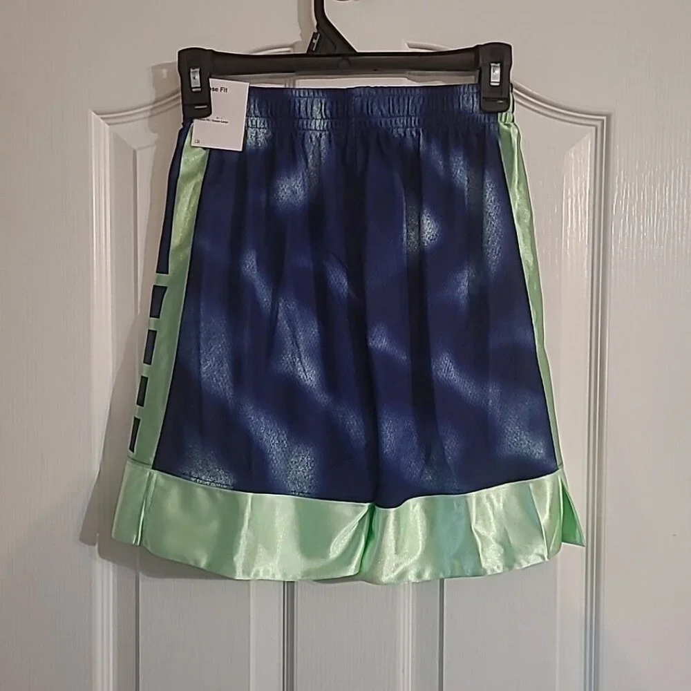 Nike Dri-FIT Elite 23 Youth Size Small Blue Basketball Shorts FN8326-376 New